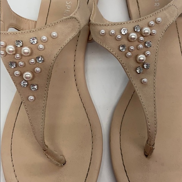 Call it Spring toe post flats sandals Sz 7.5 - Picture 3 of 5